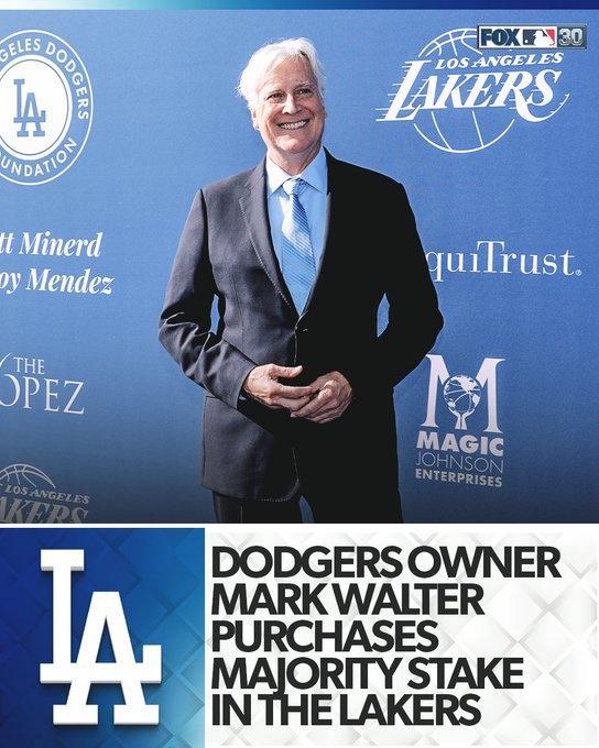 体育投资狂魔 湖人新老板除是了道奇老板还持股洛杉矶火花&amp;amp;切尔西