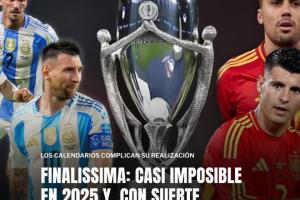 距世界杯3个月！奥莱报：西班牙vs阿根廷欧美杯最可能明年3月进行